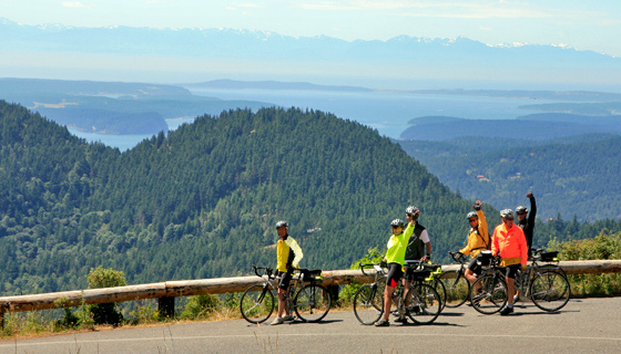 San Juan Islands Biking